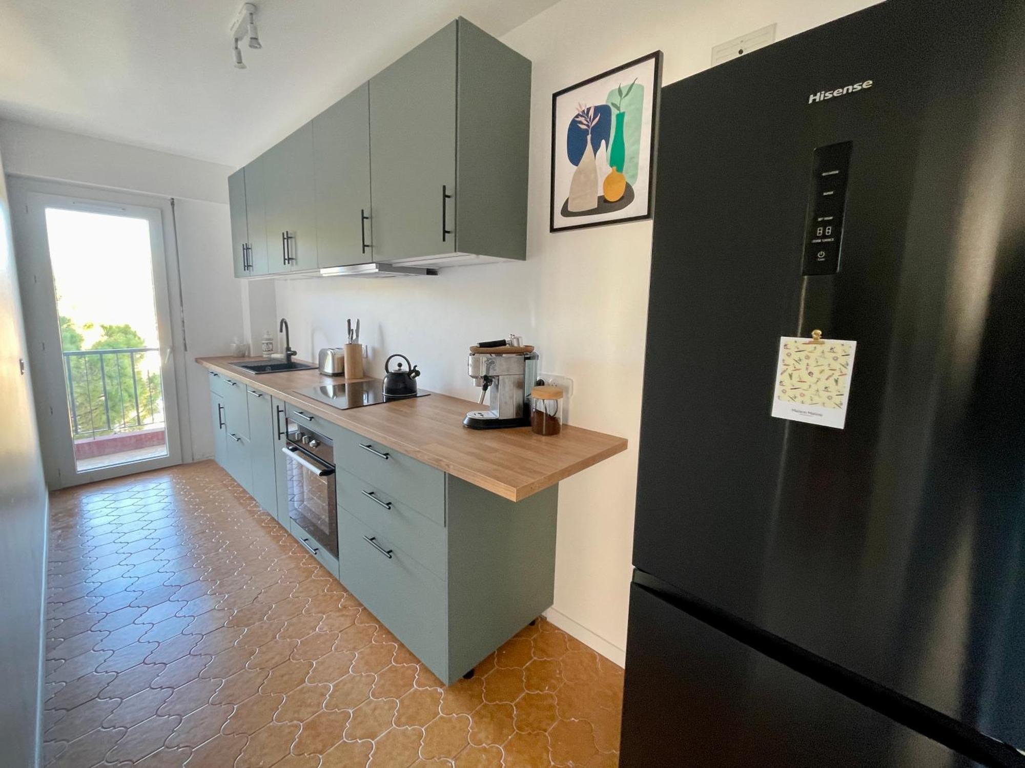 Bright Appartment With View Cagnes-sur-Mer Exteriör bild